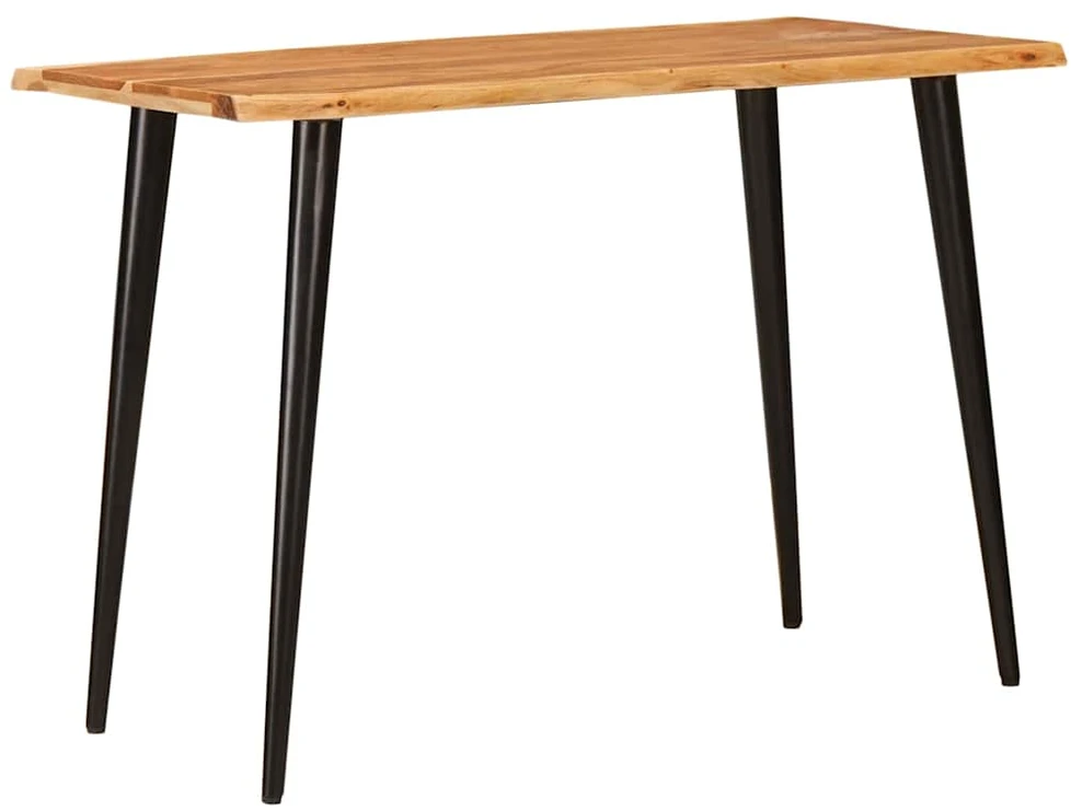 Valgomieji stalai Ruda ir juoda 110 x 55 x 78 cm