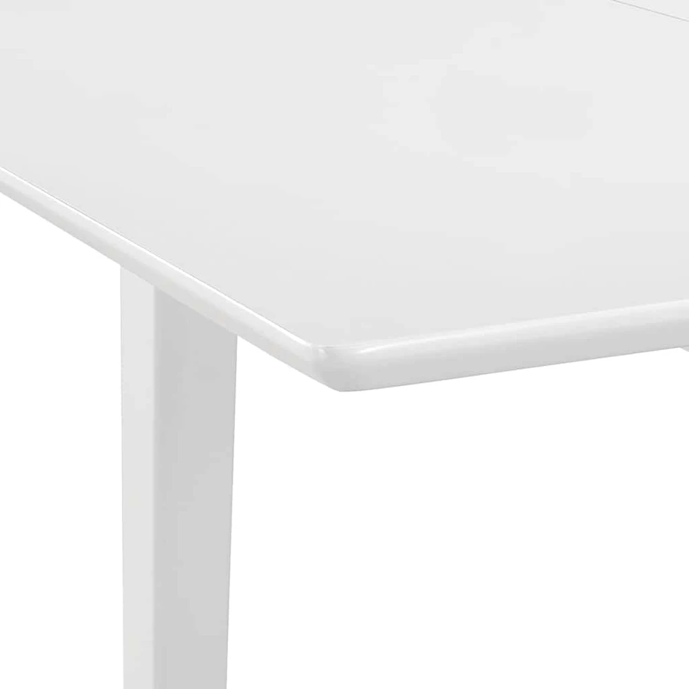 Valgomojo baldų komplektas, 5d., baltos sp., MDF