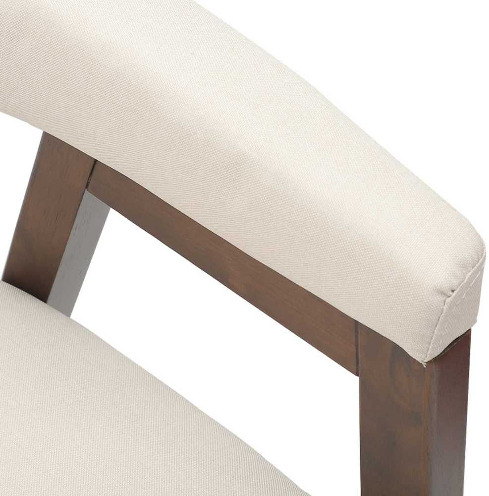 Valgomojo kėdės 2 pcs Šviesiai rudas 54 x 57 x 73 cm