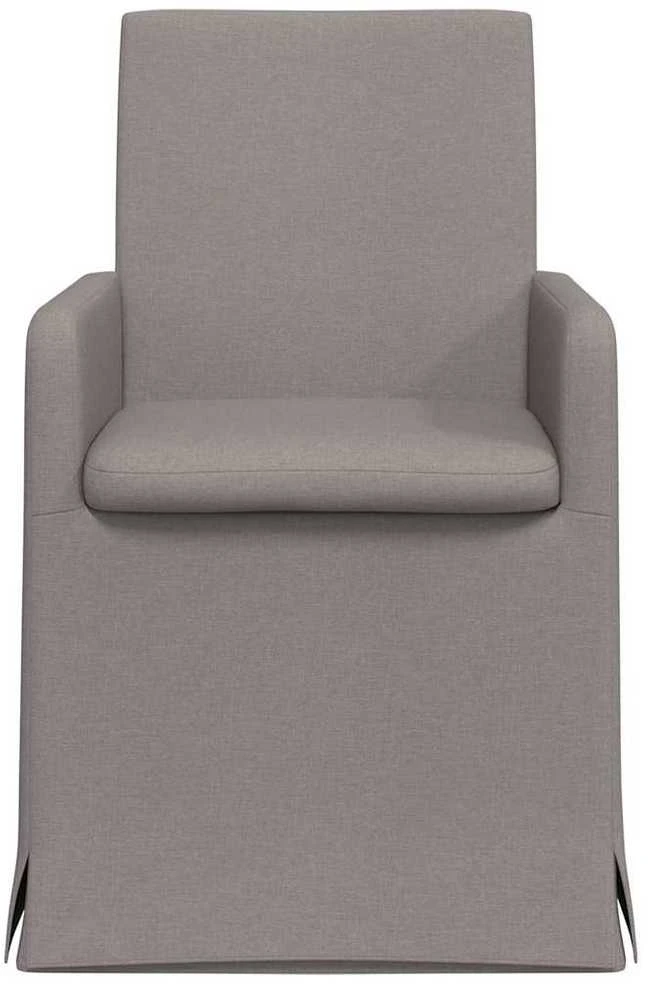 Valgomojo kėdės 2 vnt. audinys Tortora 57 x 67 x 95 cm
