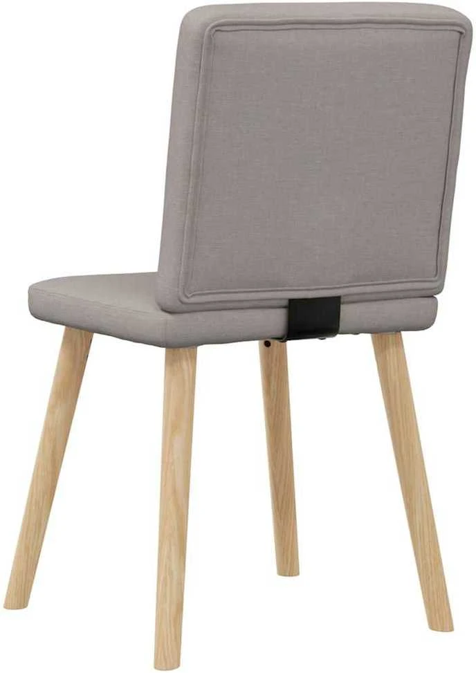 Valgomojo kėdės, 2vnt., taupe spalvos, audinys