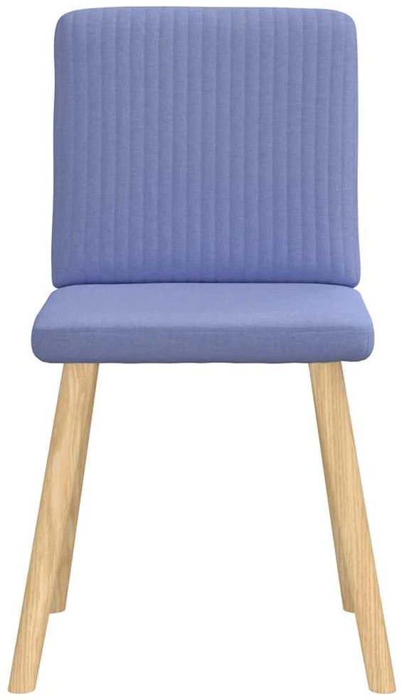 Valgomojo kėdės, 4vnt., džinso mėlynos spalvos, audinys