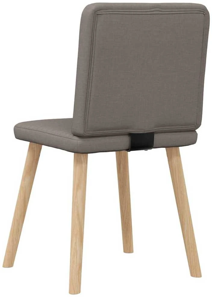 Valgomojo kėdės, 4vnt., taupe spalvos, audinys