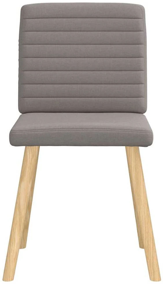 Valgomojo kėdės, 4vnt., taupe spalvos, audinys