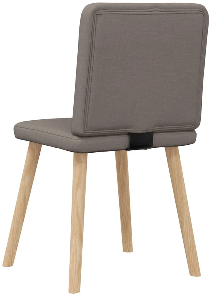 Valgomojo kėdės, 4vnt., taupe spalvos, audinys