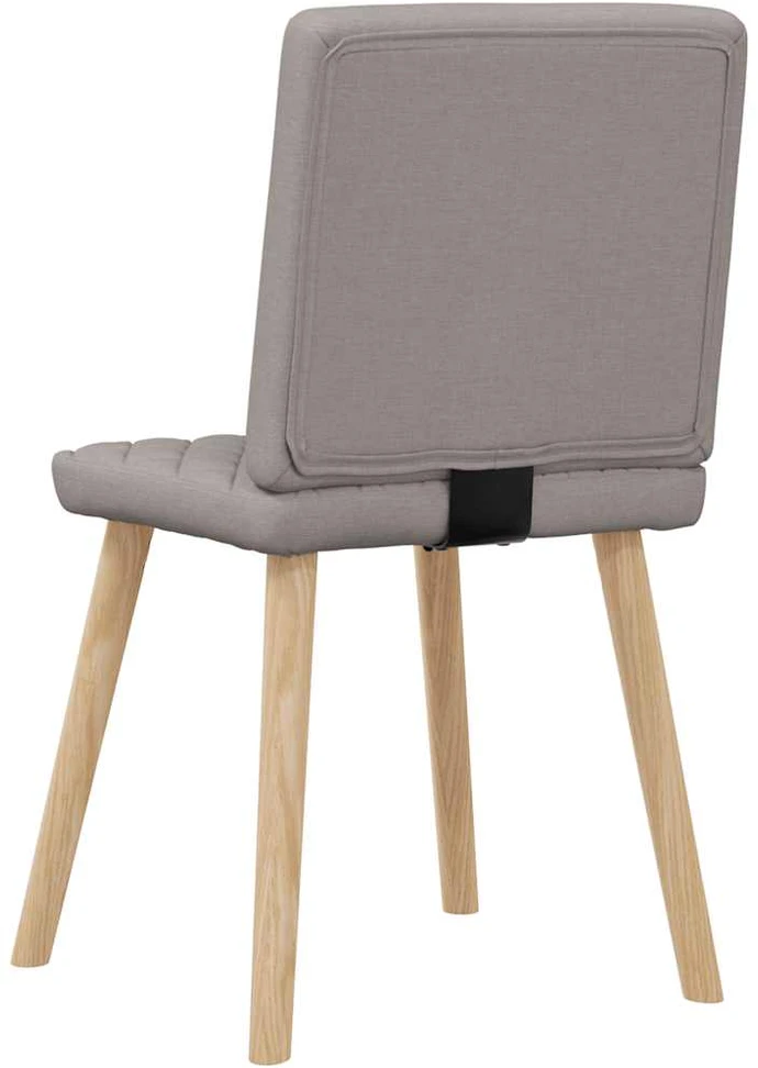 Valgomojo kėdės, 6vnt., taupe spalvos, audinys