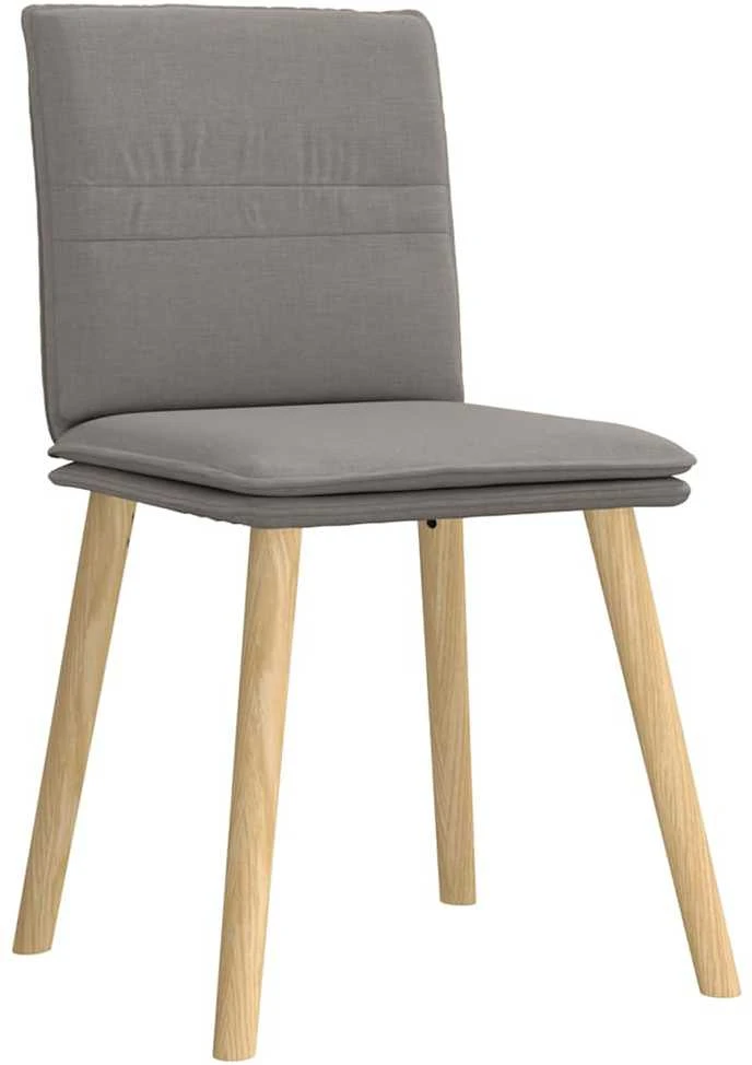 Valgomojo kėdės, 6vnt., taupe spalvos, audinys