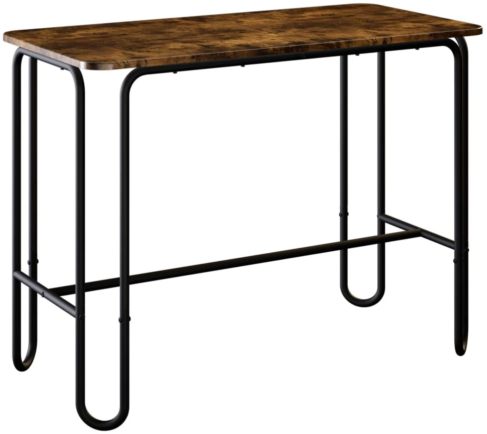 Valgomojo stalas 100 x 50 x 75 cm Apdirbta mediena Stačiakampio
