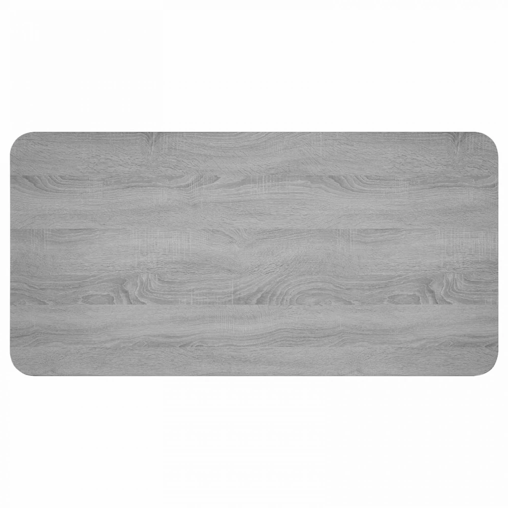 Valgomojo stalas 100 x 50 x 75 cm Apdirbta mediena Pilka Sonoma