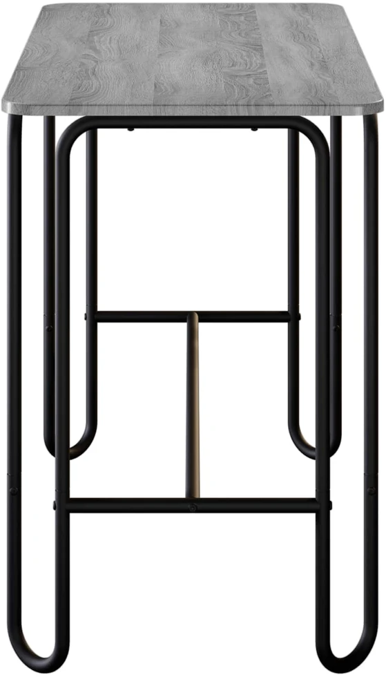 Valgomojo stalas 100 x 50 x 75 cm Apdirbta mediena Pilka Sonoma