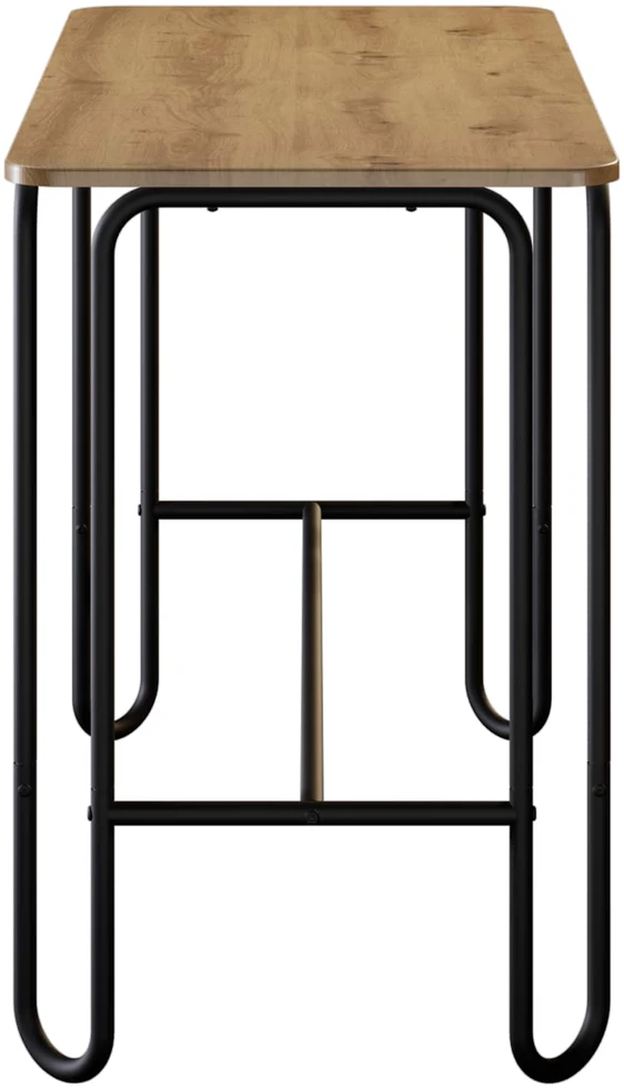 Valgomojo stalas 100 x 50 x 75 cm Apdirbta mediena Stačiakampio