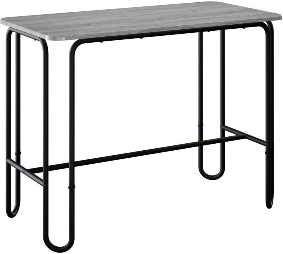 Valgomojo stalas 100 x 50 x 75 cm Apdirbta mediena Pilka Sonoma
