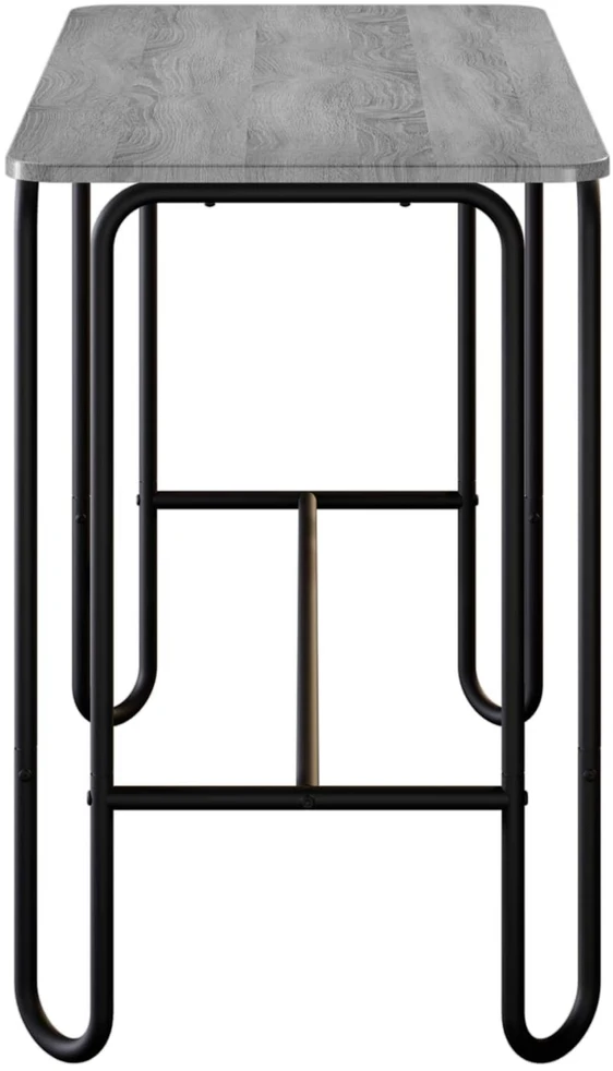 Valgomojo stalas 100 x 50 x 75 cm Apdirbta mediena Pilka Sonoma