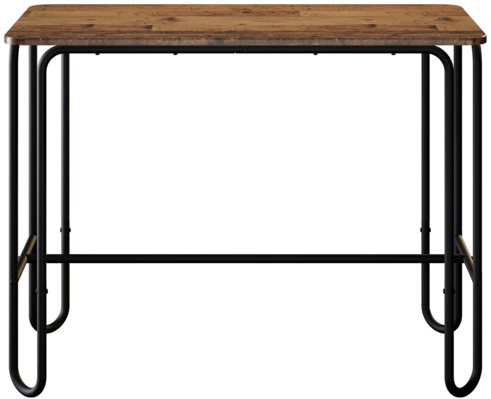 Valgomojo stalas 100 x 50 x 75 cm Apdirbta mediena Stačiakampio
