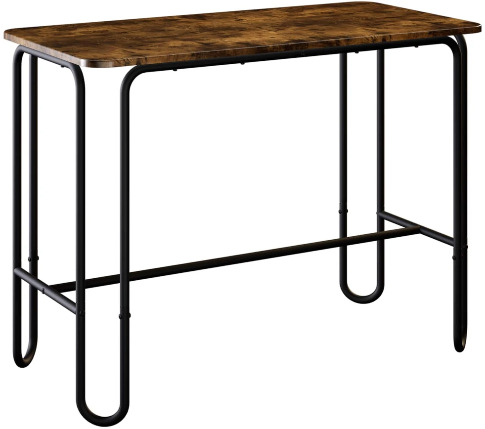Valgomojo stalas 100 x 50 x 75 cm Apdirbta mediena Stačiakampio