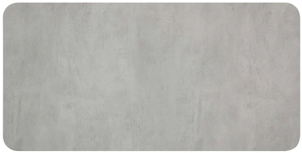Valgomojo stalas 100 x 50 x 75 cm Apdirbta mediena Betono pilka
