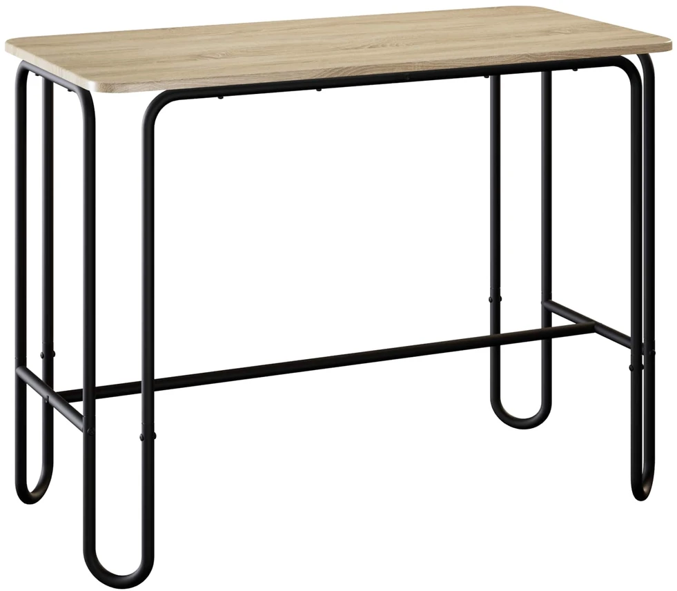 Valgomojo stalas 100 x 50 x 75 cm Apdirbta mediena Stačiakampio