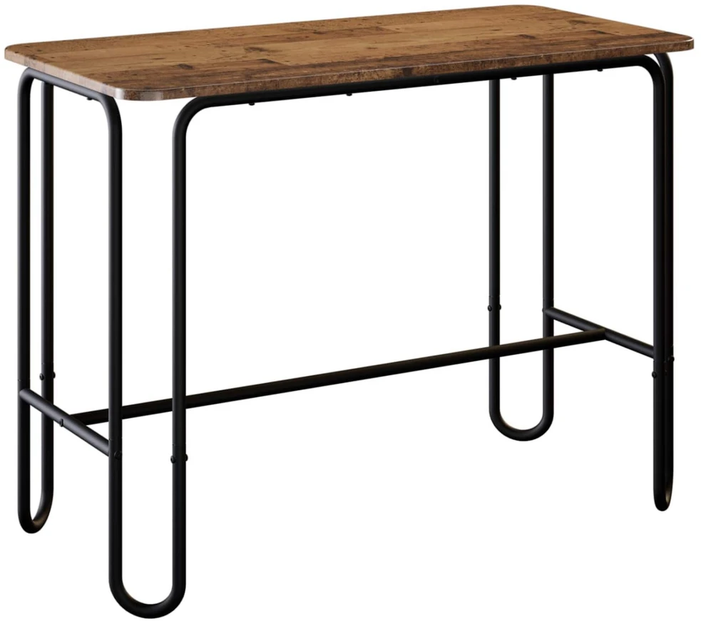 Valgomojo stalas 100 x 50 x 75 cm Apdirbta mediena Stačiakampio