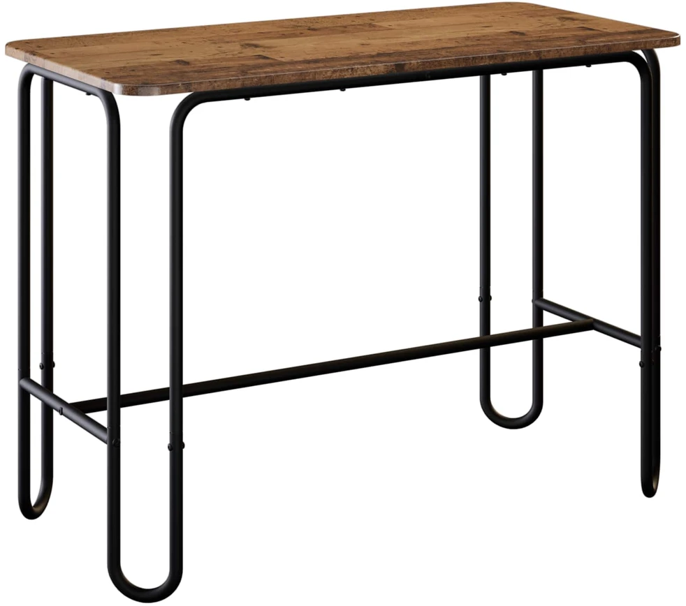 Valgomojo stalas 100 x 50 x 75 cm Apdirbta mediena Stačiakampio