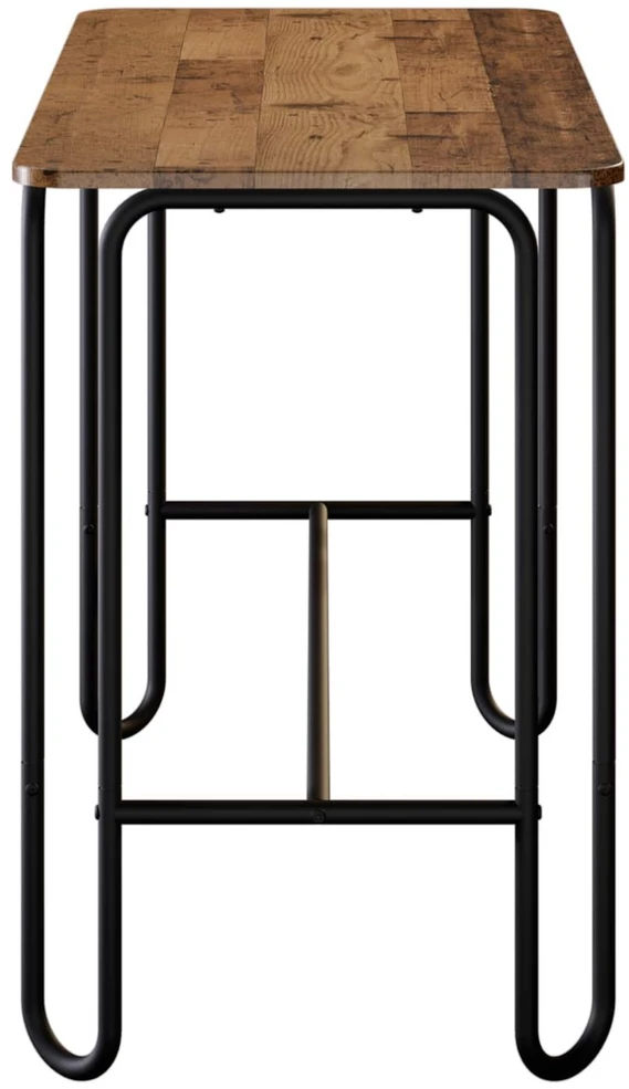 Valgomojo stalas 100 x 50 x 75 cm Apdirbta mediena Stačiakampio