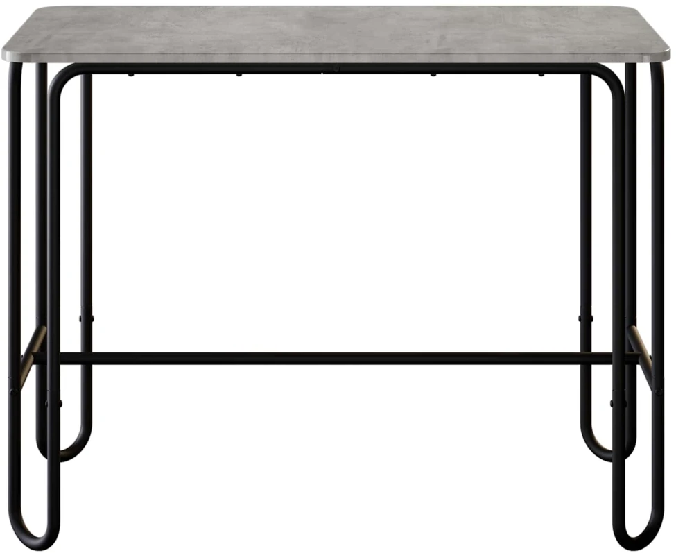 Valgomojo stalas 100 x 50 x 75 cm Apdirbta mediena Betono pilka