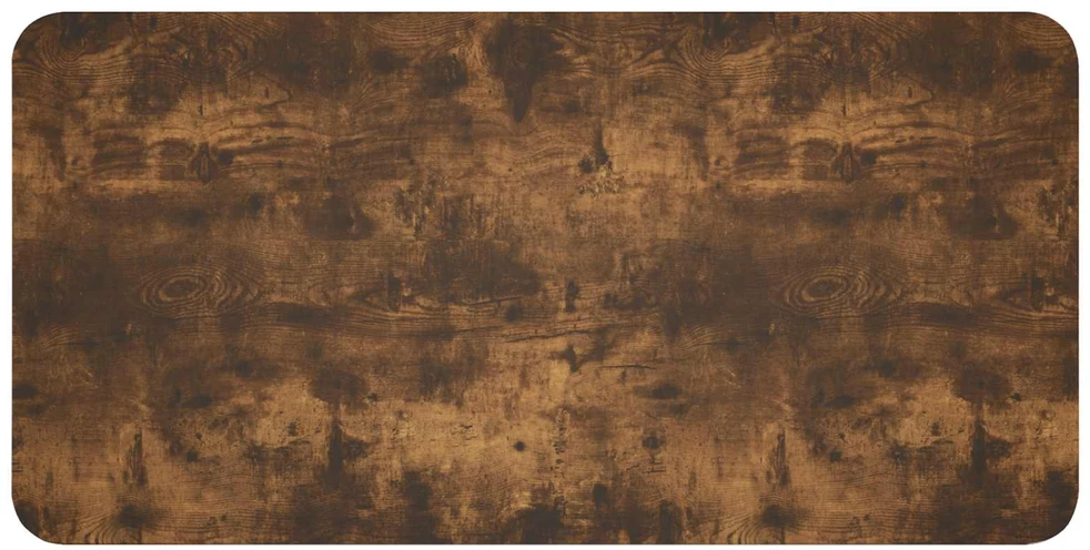 Valgomojo stalas 100 x 50 x 75 cm Apdirbta mediena Stačiakampio