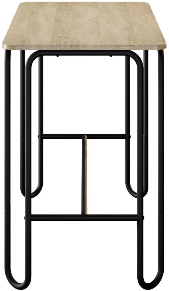 Valgomojo stalas 100 x 50 x 75 cm Apdirbta mediena Stačiakampio