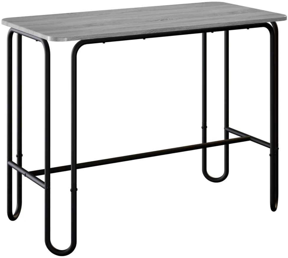 Valgomojo stalas 100 x 50 x 75 cm Apdirbta mediena Pilka Sonoma