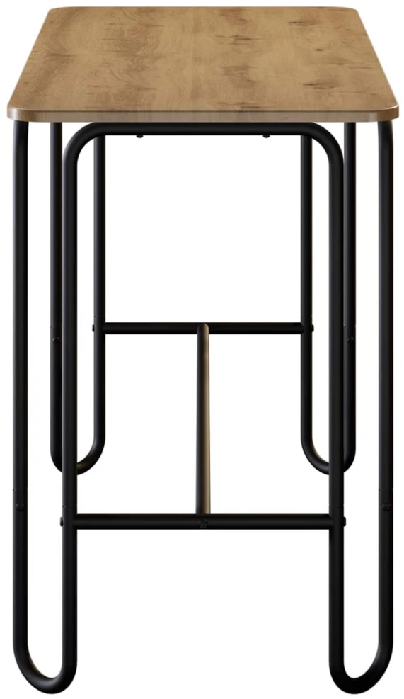 Valgomojo stalas 100 x 50 x 75 cm Apdirbta mediena Stačiakampio