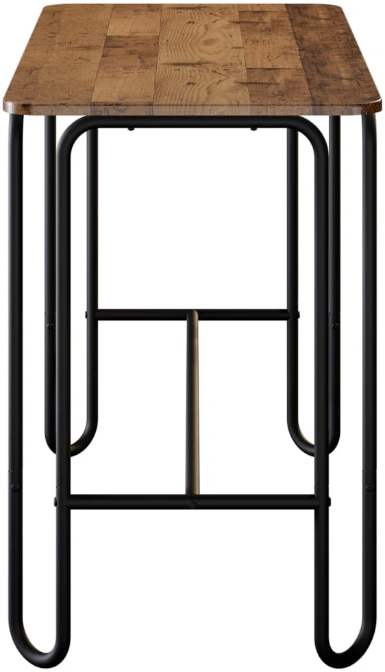 Valgomojo stalas 100 x 50 x 75 cm Apdirbta mediena Stačiakampio
