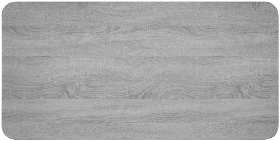 Valgomojo stalas 100 x 50 x 75 cm Apdirbta mediena Pilka Sonoma