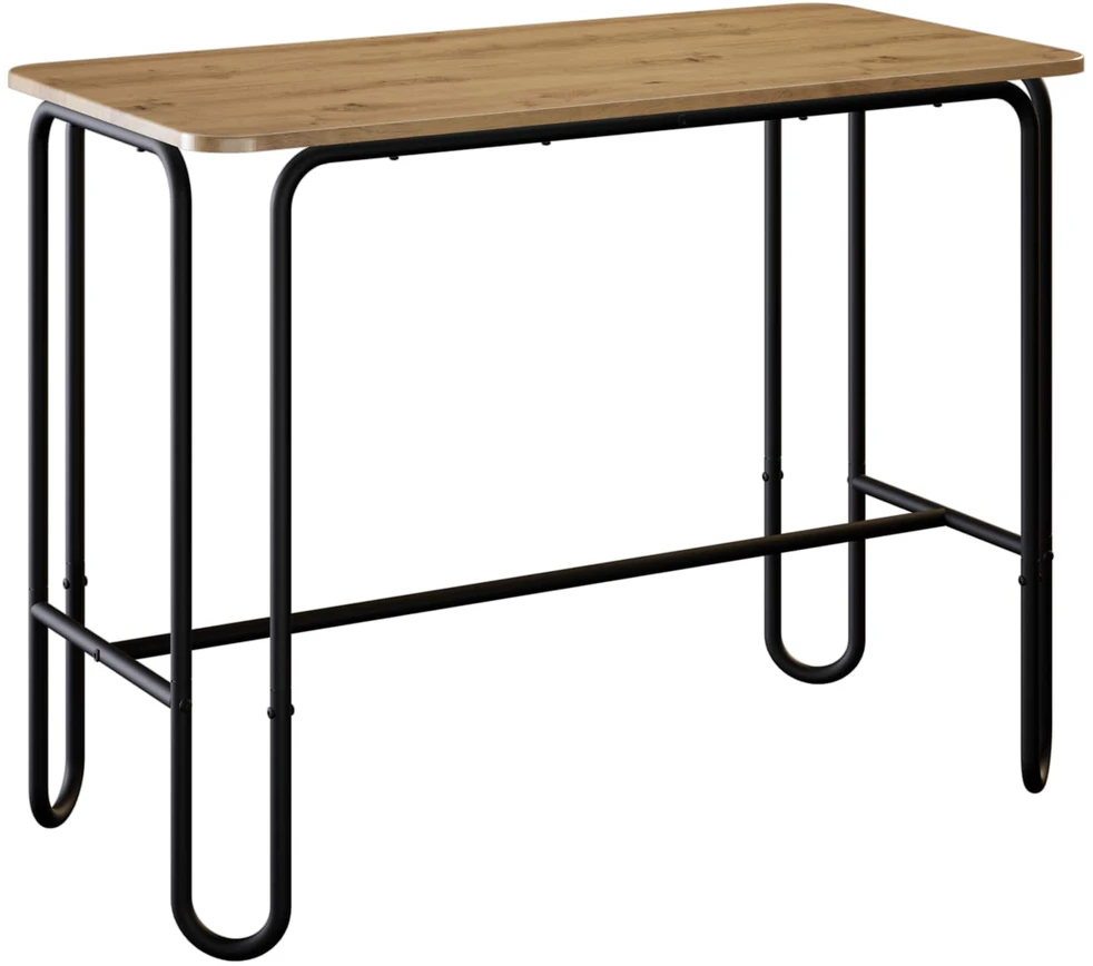 Valgomojo stalas 100 x 50 x 75 cm Apdirbta mediena Stačiakampio