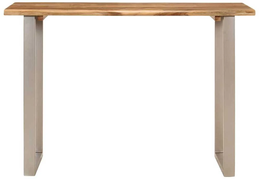 Valgomojo stalas, 110x50x76cm, akacijos medienos masyvas