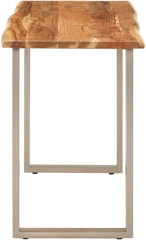 Valgomojo stalas, 110x50x76cm, akacijos medienos masyvas