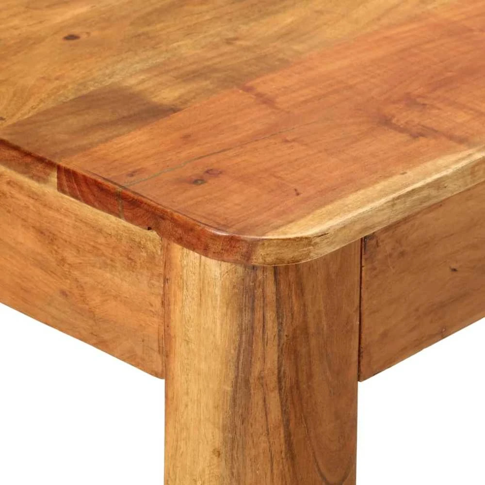 Valgomojo stalas, 110x55x76cm, akacijos medienos masyvas