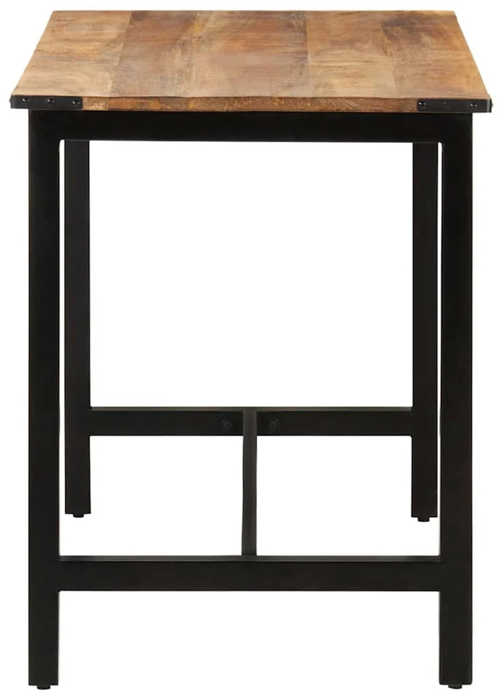 Valgomojo stalas, 110x60x76 cm, mango medienos masyvas