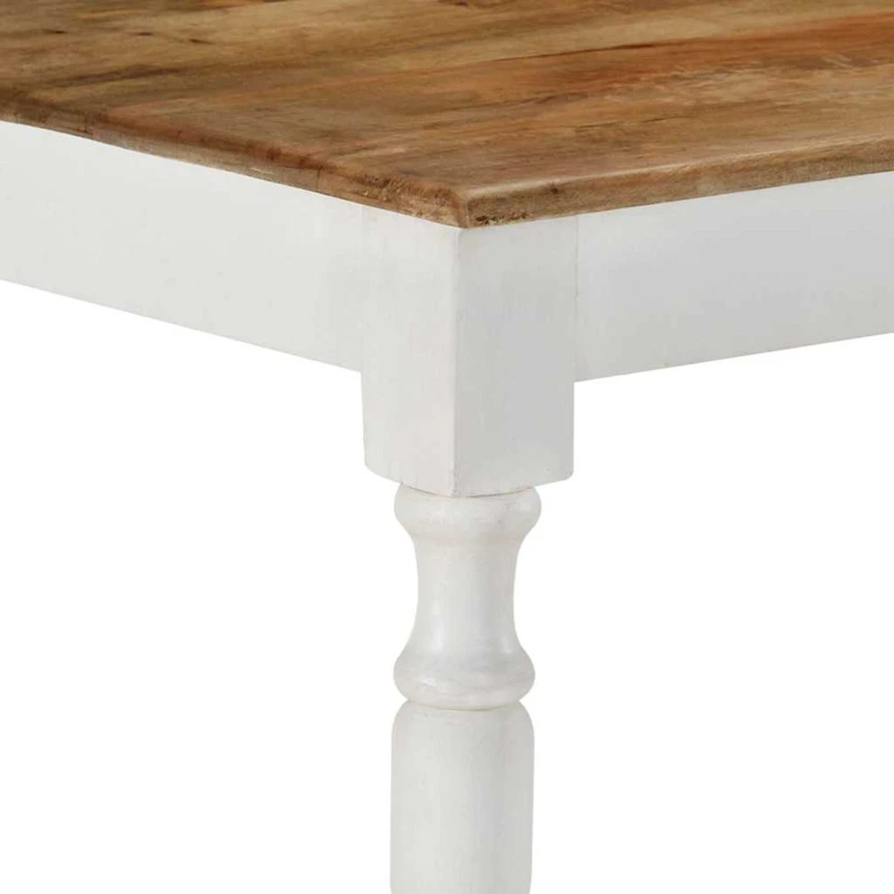 Valgomojo stalas, 110x60x76cm, mango medienos masyvas