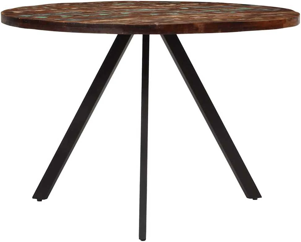 Valgomojo stalas, 110x75cm, perdirbtos medienos masyvas