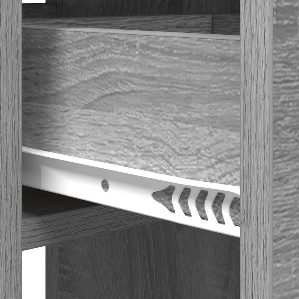 Valgomojo stalas 115 x 70 x 75 cm Apdirbta mediena Pilka Sonoma