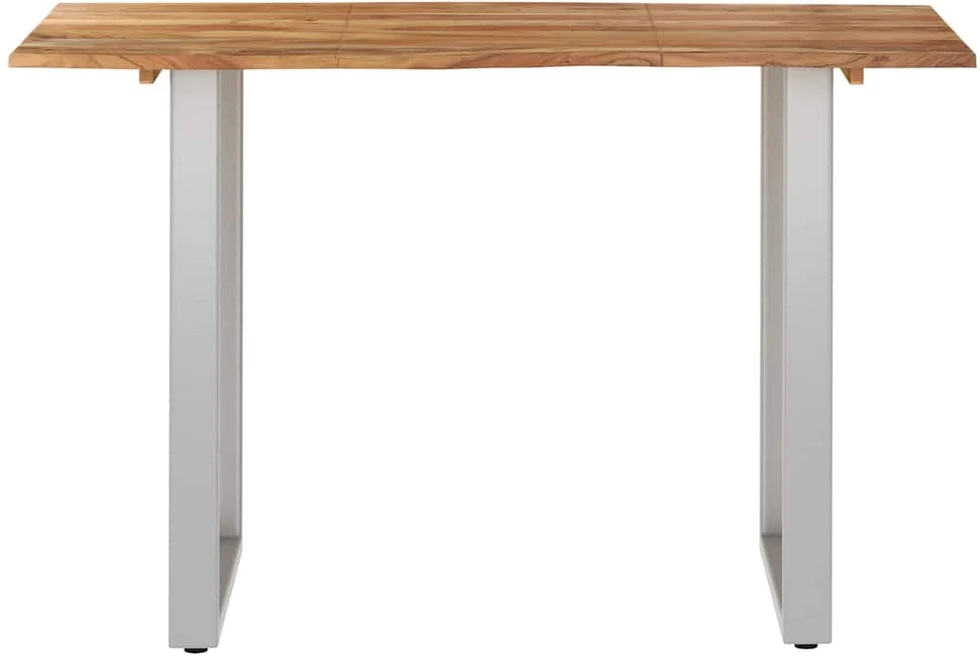 Valgomojo stalas, 118x58x76cm, akacijos medienos masyvas