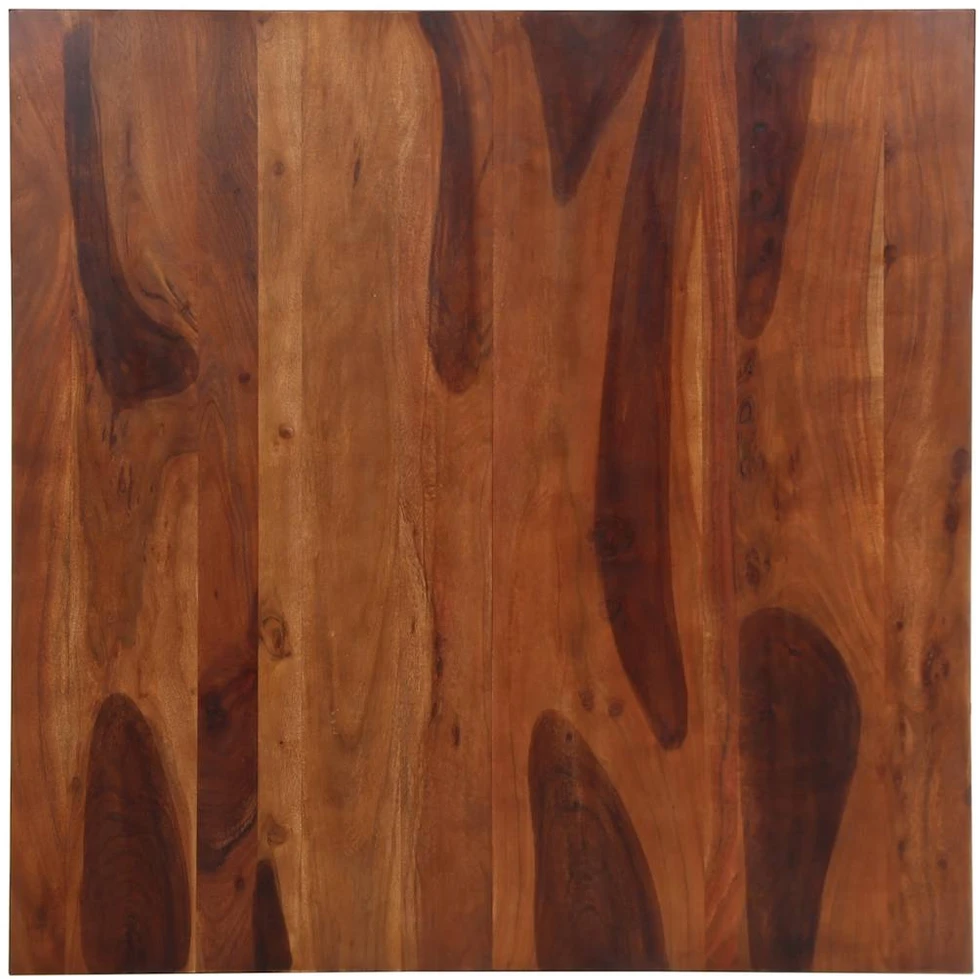 Valgomojo stalas, 120x120x77 cm, akacijos masyvas