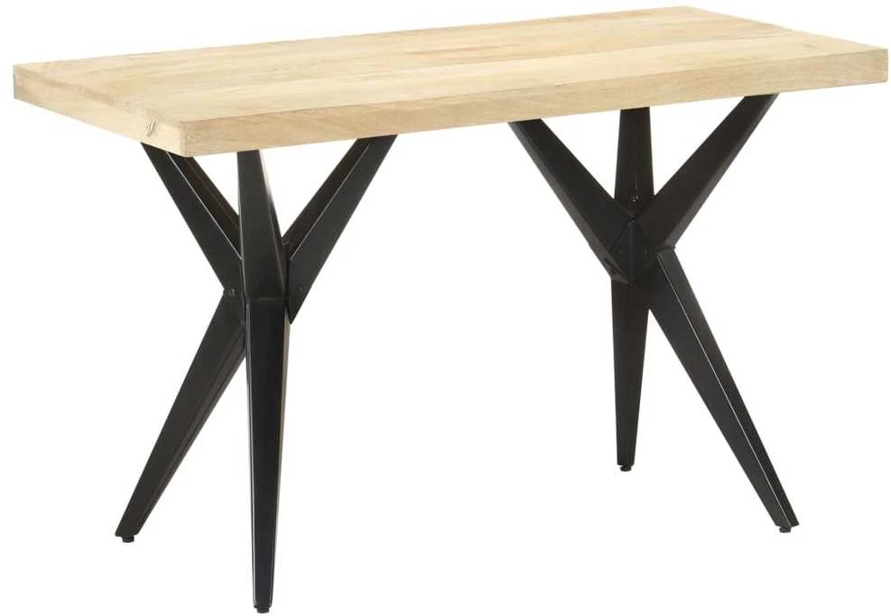 Valgomojo stalas, 120x60x76cm, mango medienos masyvas