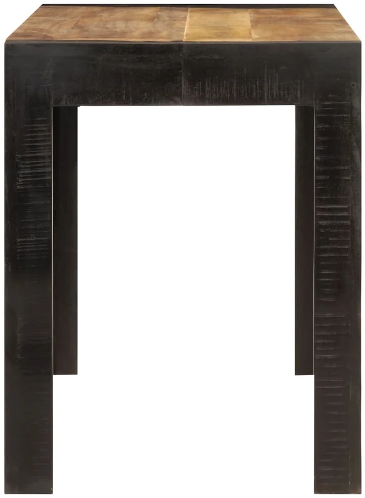 Valgomojo stalas, 120x60x76cm, mango medienos masyvas
