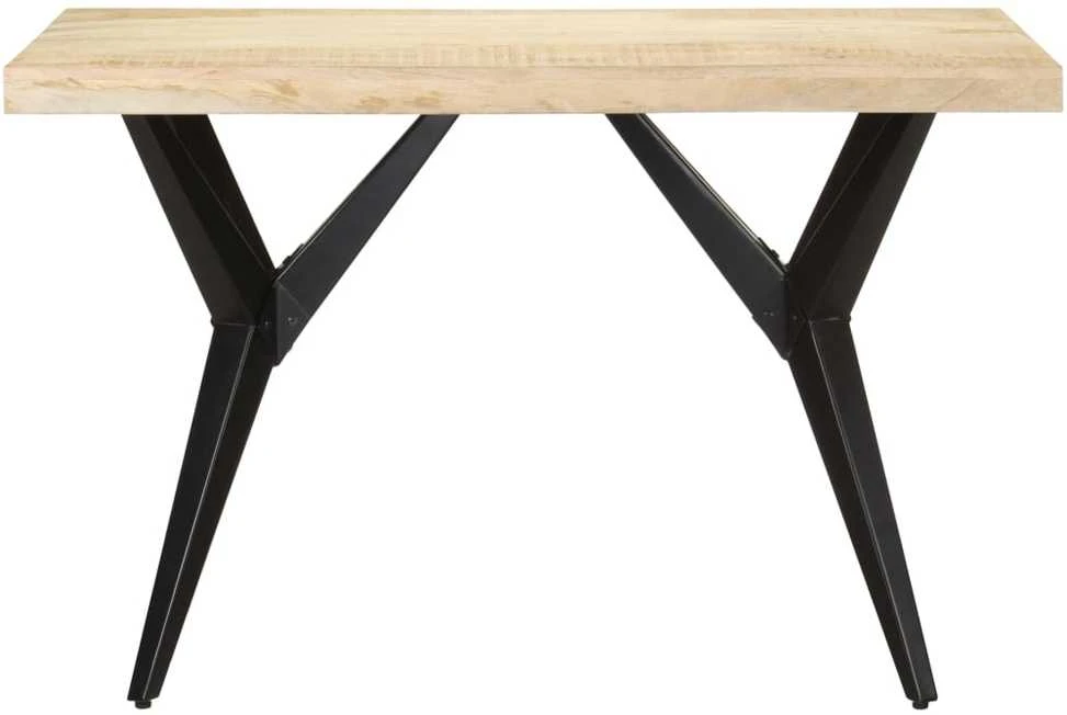 Valgomojo stalas, 120x60x76cm, mango medienos masyvas