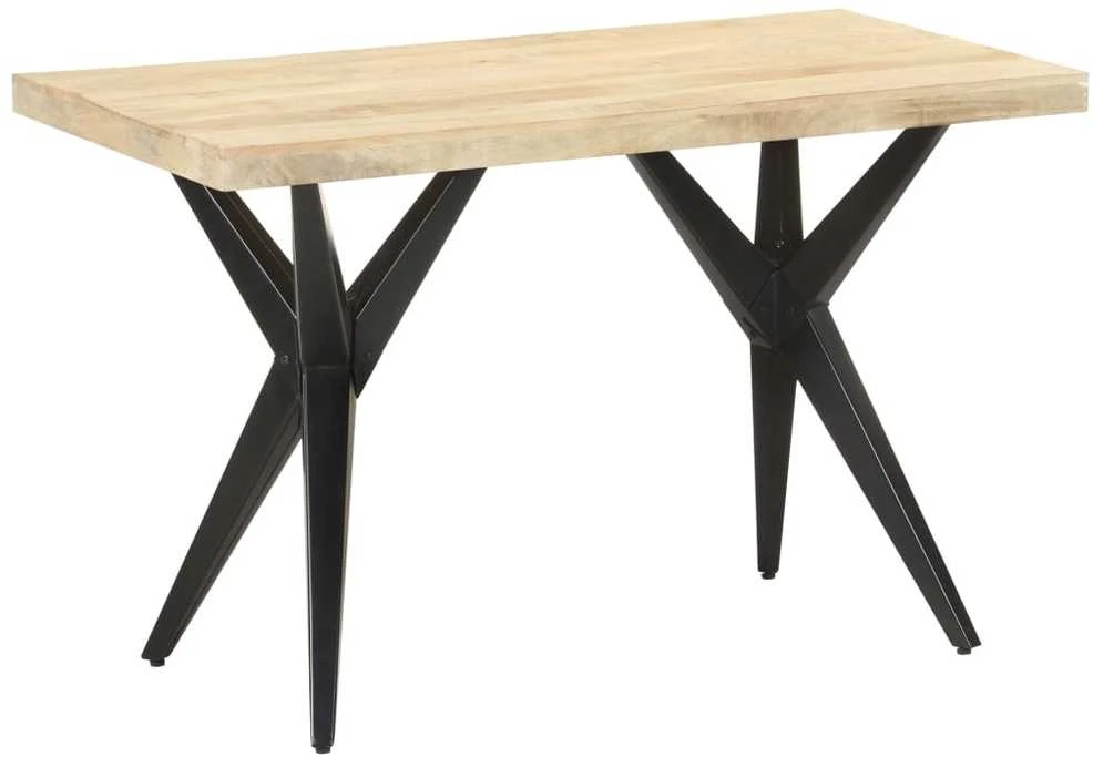 Valgomojo stalas, 120x60x76cm, mango medienos masyvas