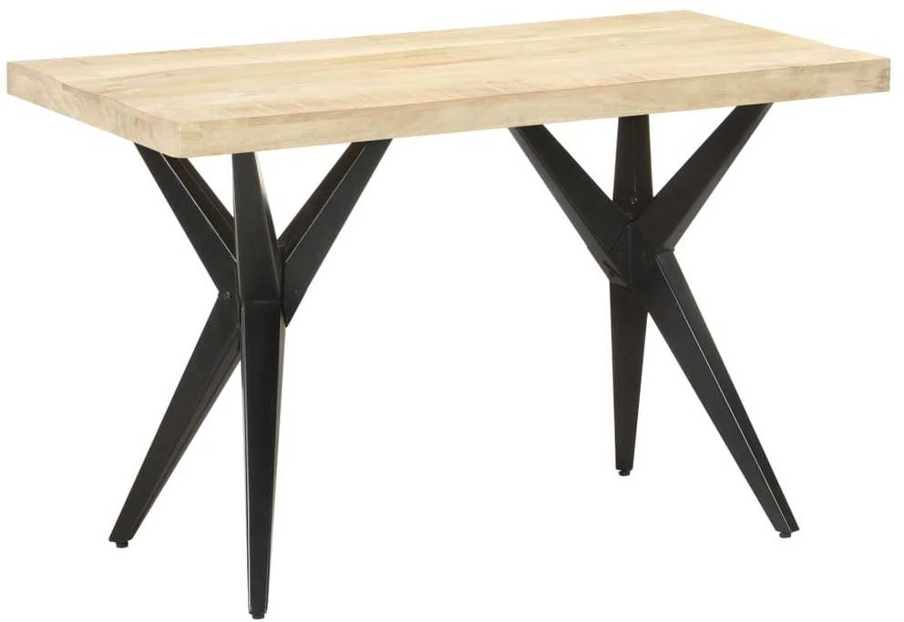 Valgomojo stalas, 120x60x76cm, mango medienos masyvas