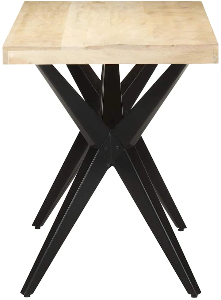 Valgomojo stalas, 120x60x76cm, mango medienos masyvas