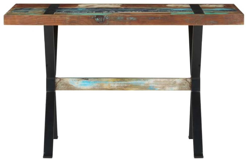 Valgomojo stalas, 120x60x76cm, perdirbtos medienos masyvas