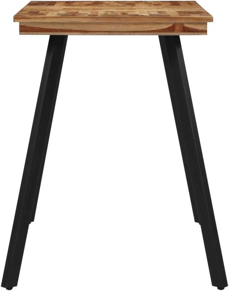 Valgomojo stalas, 120x62x76cm, tikmedžio medienos masyvas