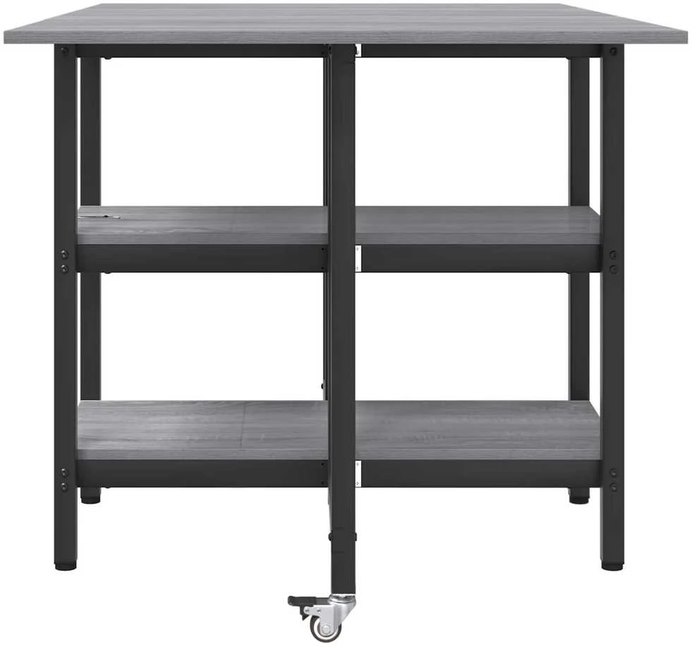 Valgomojo stalas 122 x 80 x 76,5 cm Apdirbta mediena